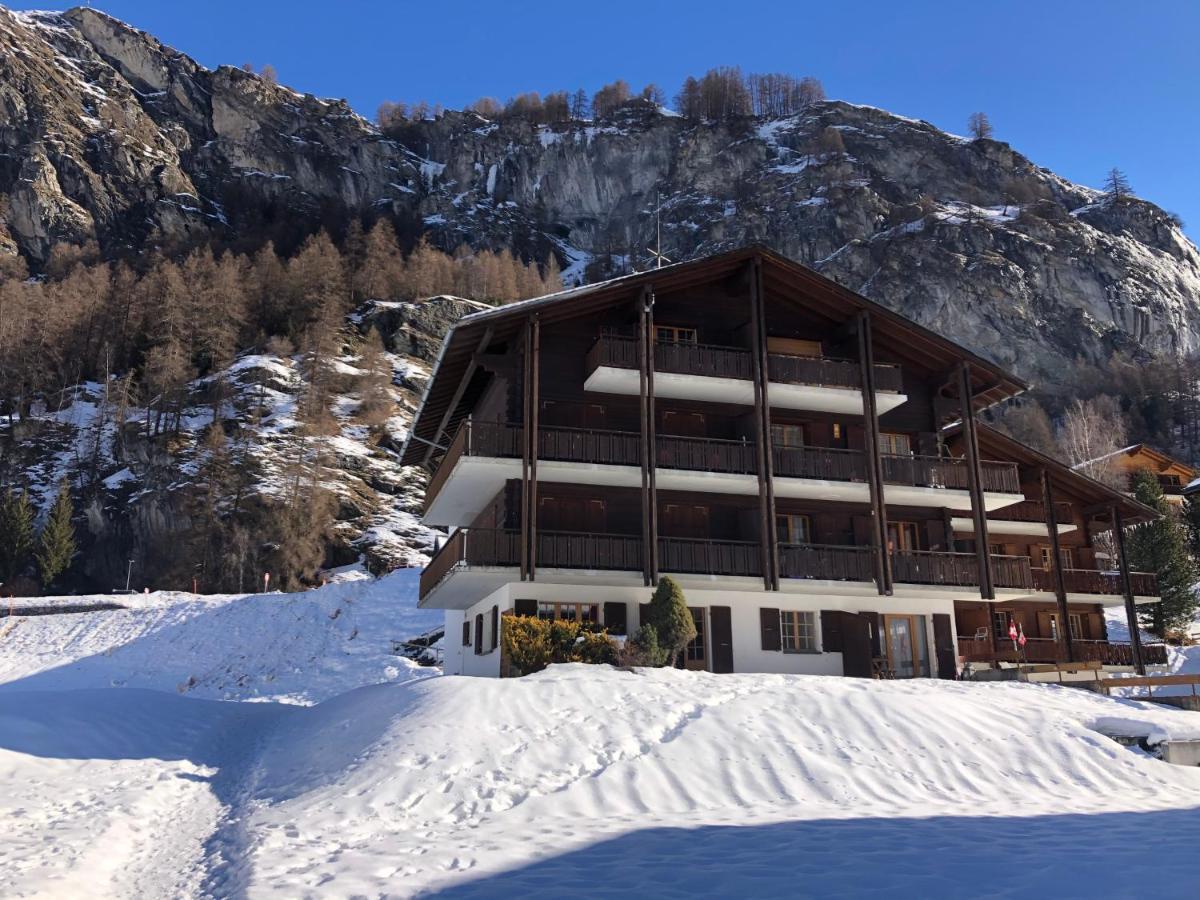 L'Herensarde, Bel Appartement Avec Jardin-Terrasse Et Garage Evolene Exterior photo