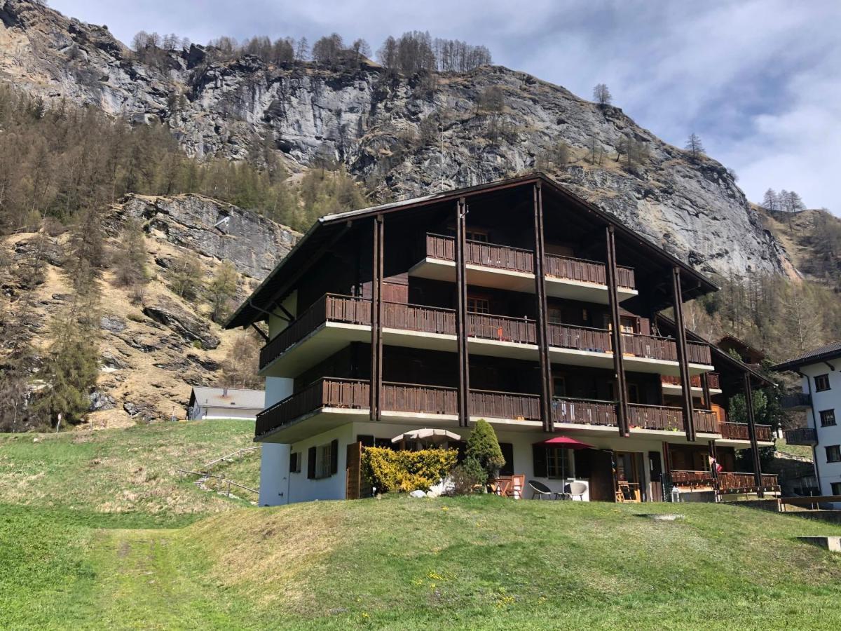 L'Herensarde, Bel Appartement Avec Jardin-Terrasse Et Garage Evolene Exterior photo