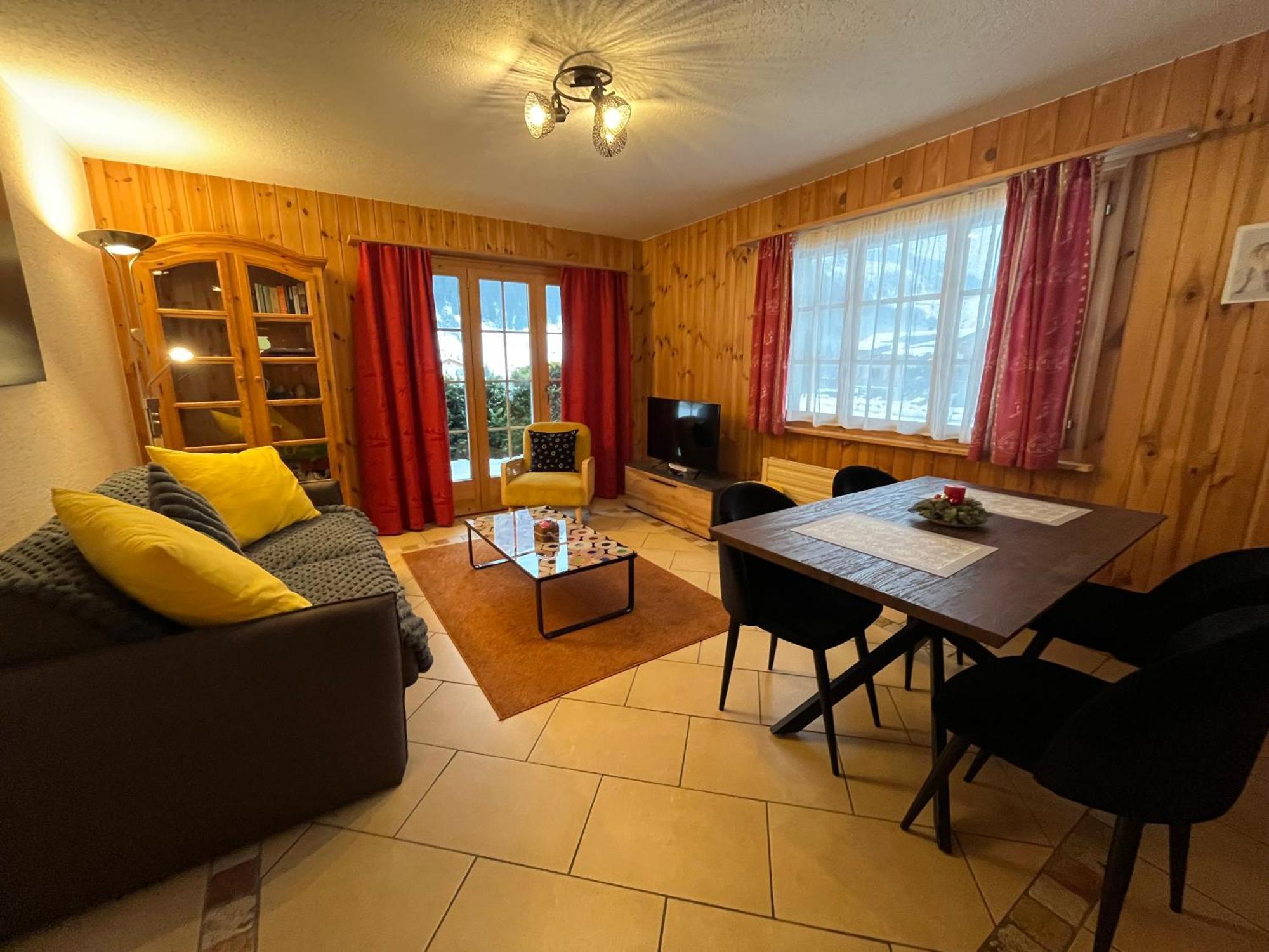 L'Herensarde, Bel Appartement Avec Jardin-Terrasse Et Garage Evolene Exterior photo